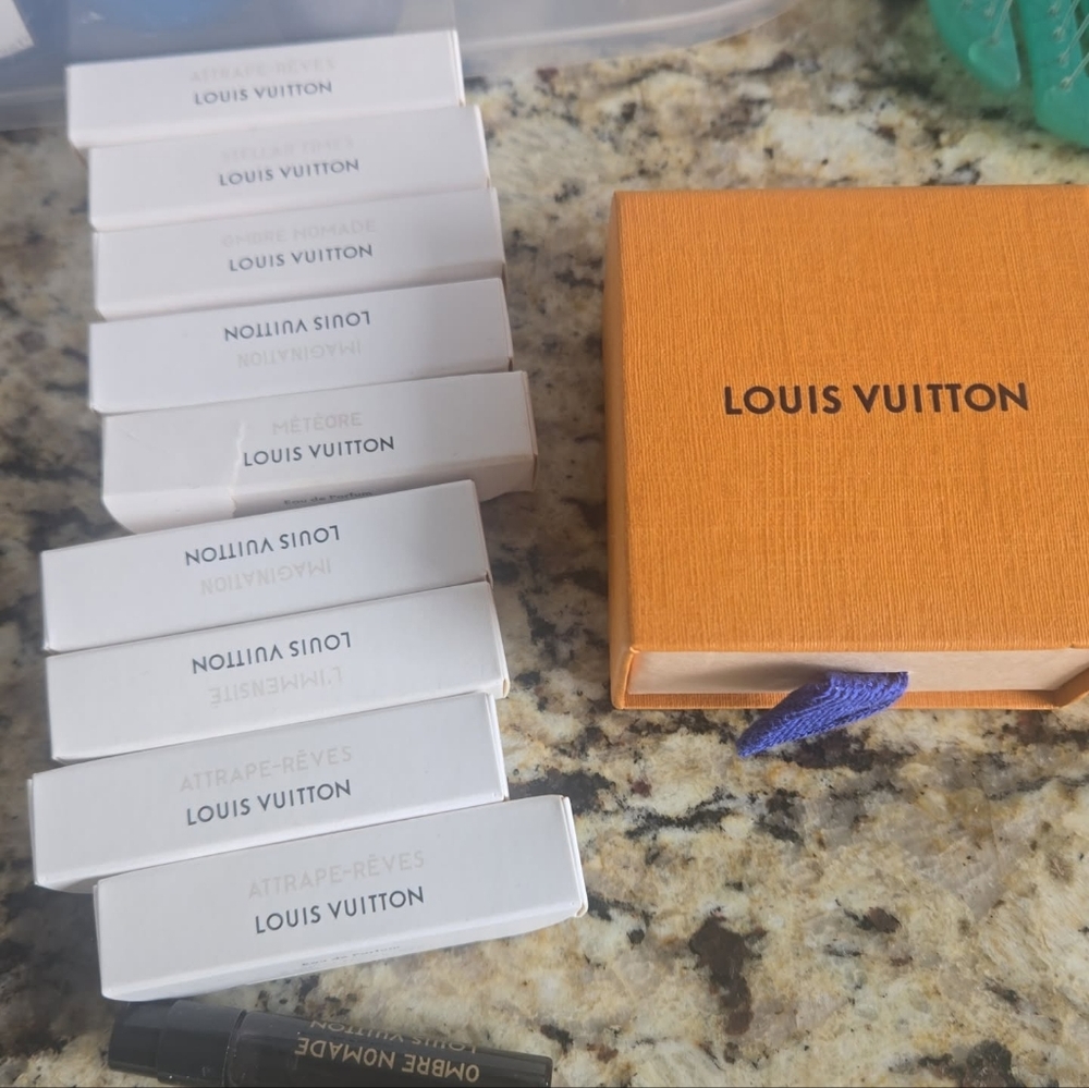 Louis Vuitton Perfume Collection with Orange Box